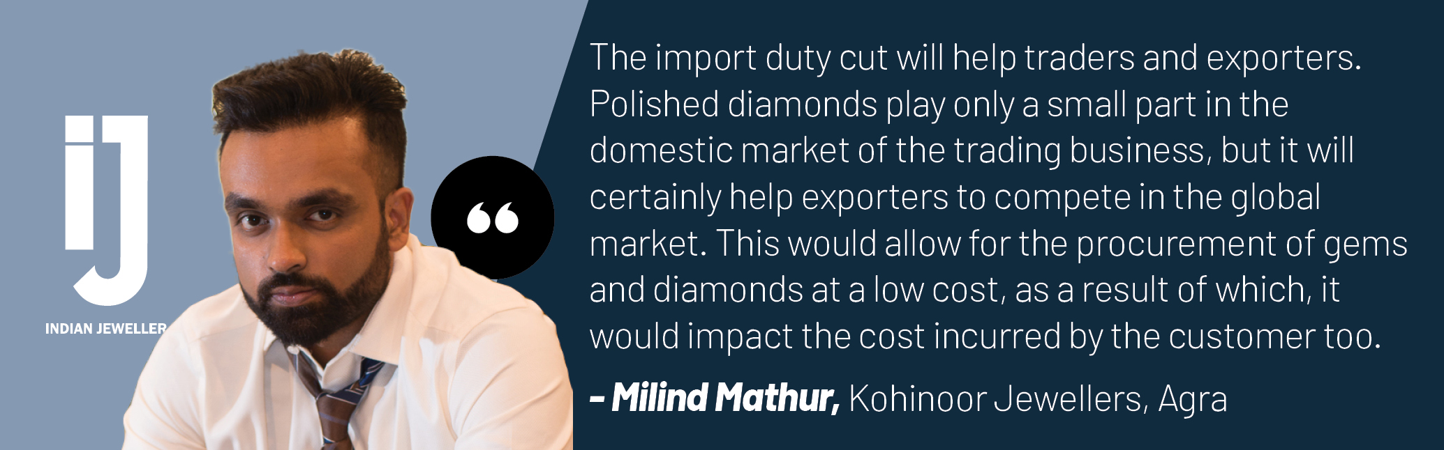 Milind Mathur, Kohinoor Jewellers, Agra