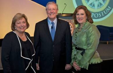 Donna Baker, Steve Forbes and Susan Jacques