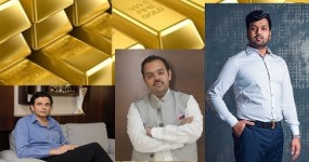 Aditya Pethe, Director, WHP Jewellers, Vaibhav Saraf, Aisshpra, Director, Aisshpra Gems & Jewels and Shrey Mehta, Director, Pooja Diamonds