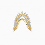 Gold Regal Vanki Solitare Diamond Ring